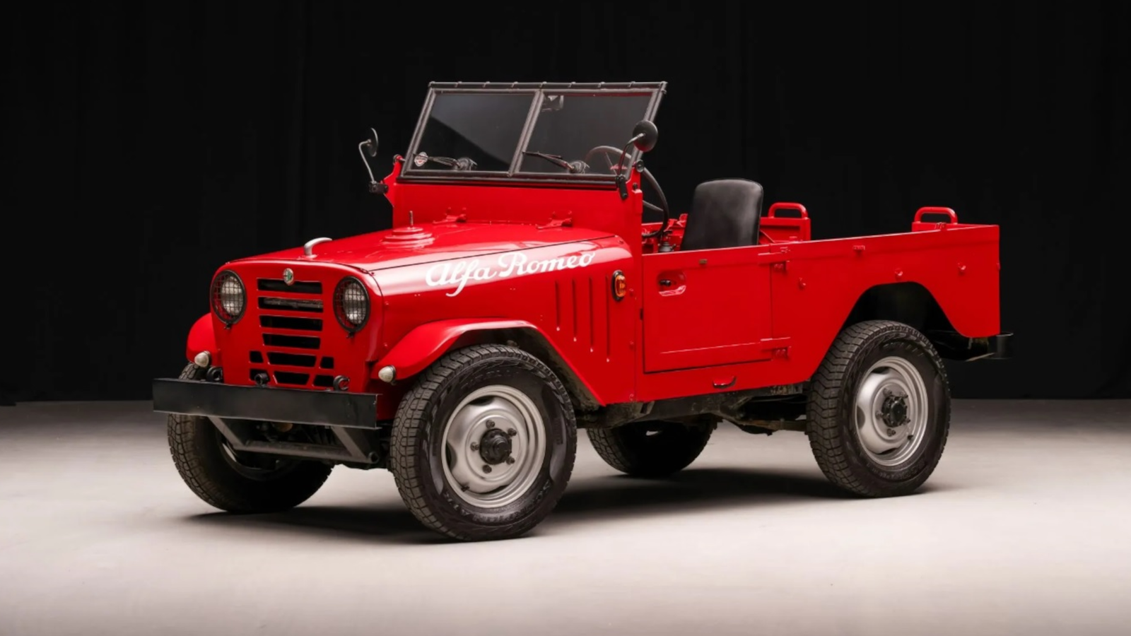 96 Romeo Army The Alfa Romeo 1900 M Matta Was A Jeep-Like Military Rig With ...
