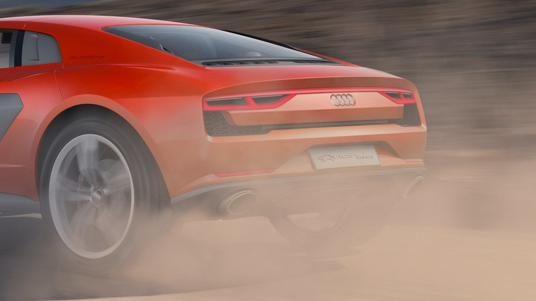 Audi Nanuk концепт: спорткар в формате кроссовера с дизельным V10