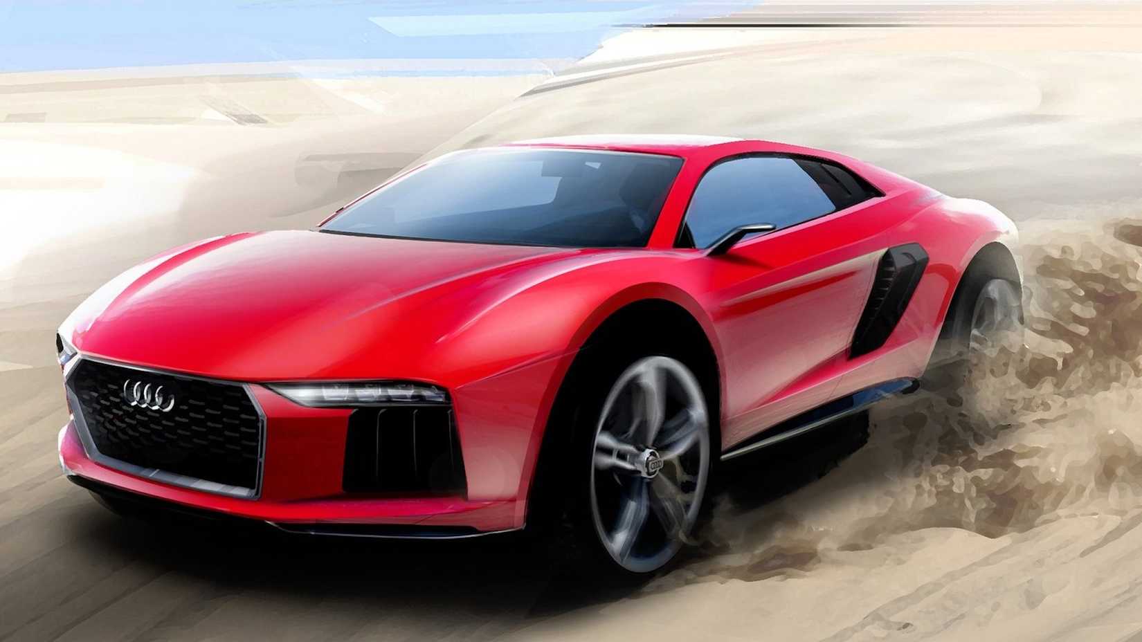 Audi Nanuk концепт: спорткар в формате кроссовера с дизельным V10