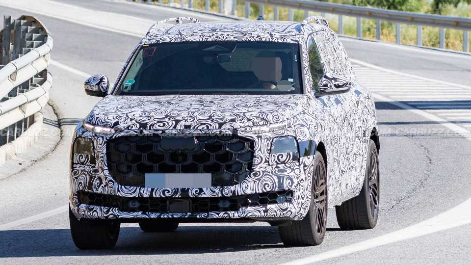 Audi's Q9 Spotted With The Q7 Enjoying The Spanish Sunshine