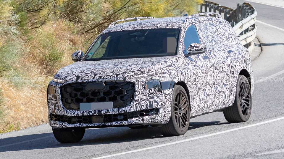 Audi's Q9 Spotted With The Q7 Enjoying The Spanish Sunshine