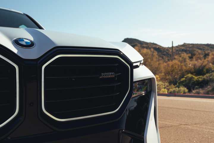 BMW XM Grille Closeup