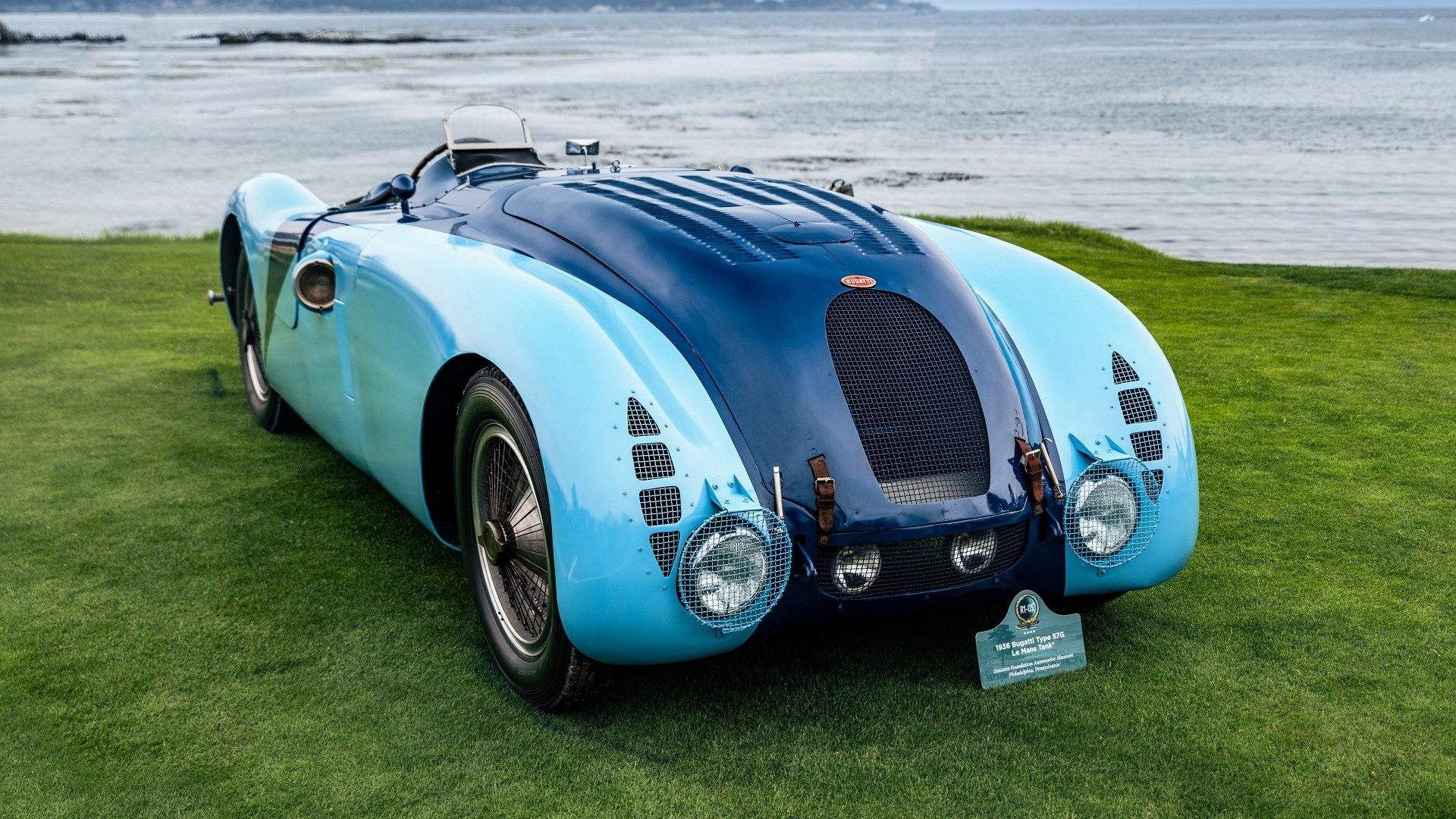 Bugatti At Pebble Beach Concours D'Elegance