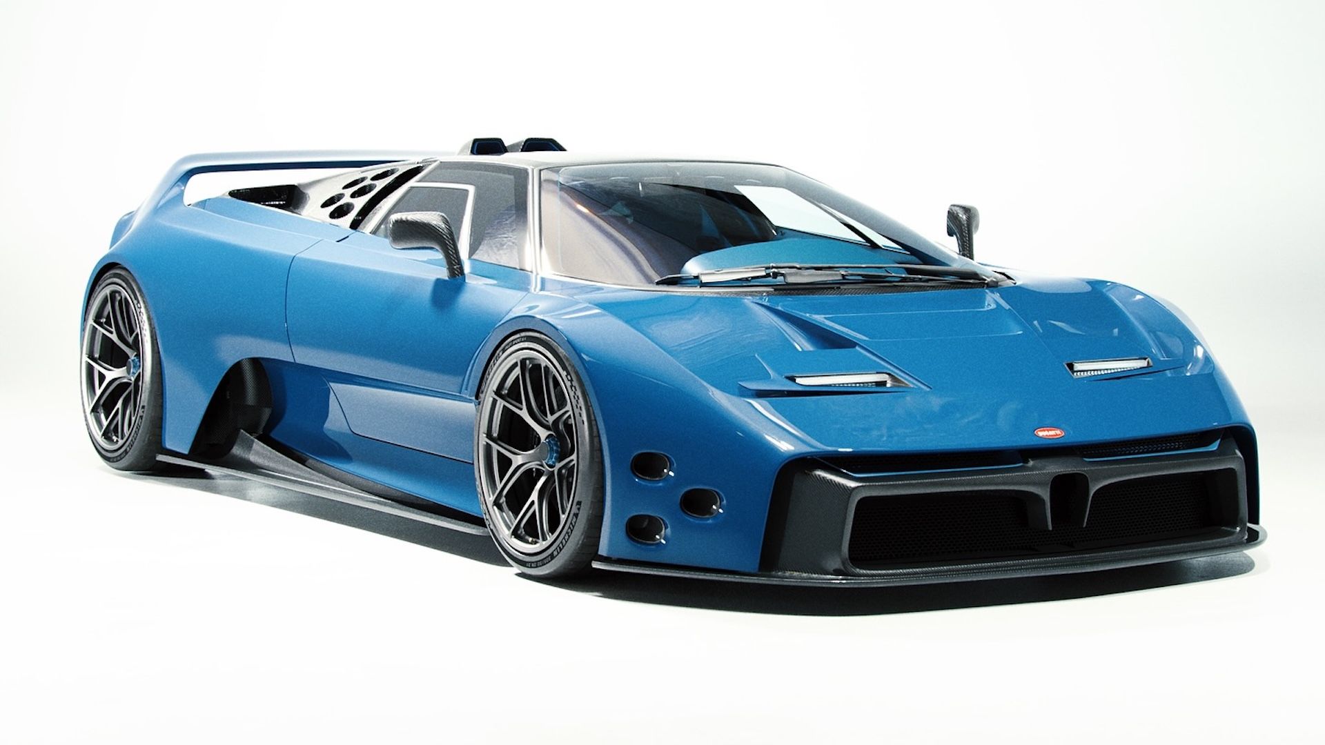 自動車 TECHNOLOGY 2000 limited EB1 1:10 BUGATTI 2000 Bugatti EB 18/4 Veyron