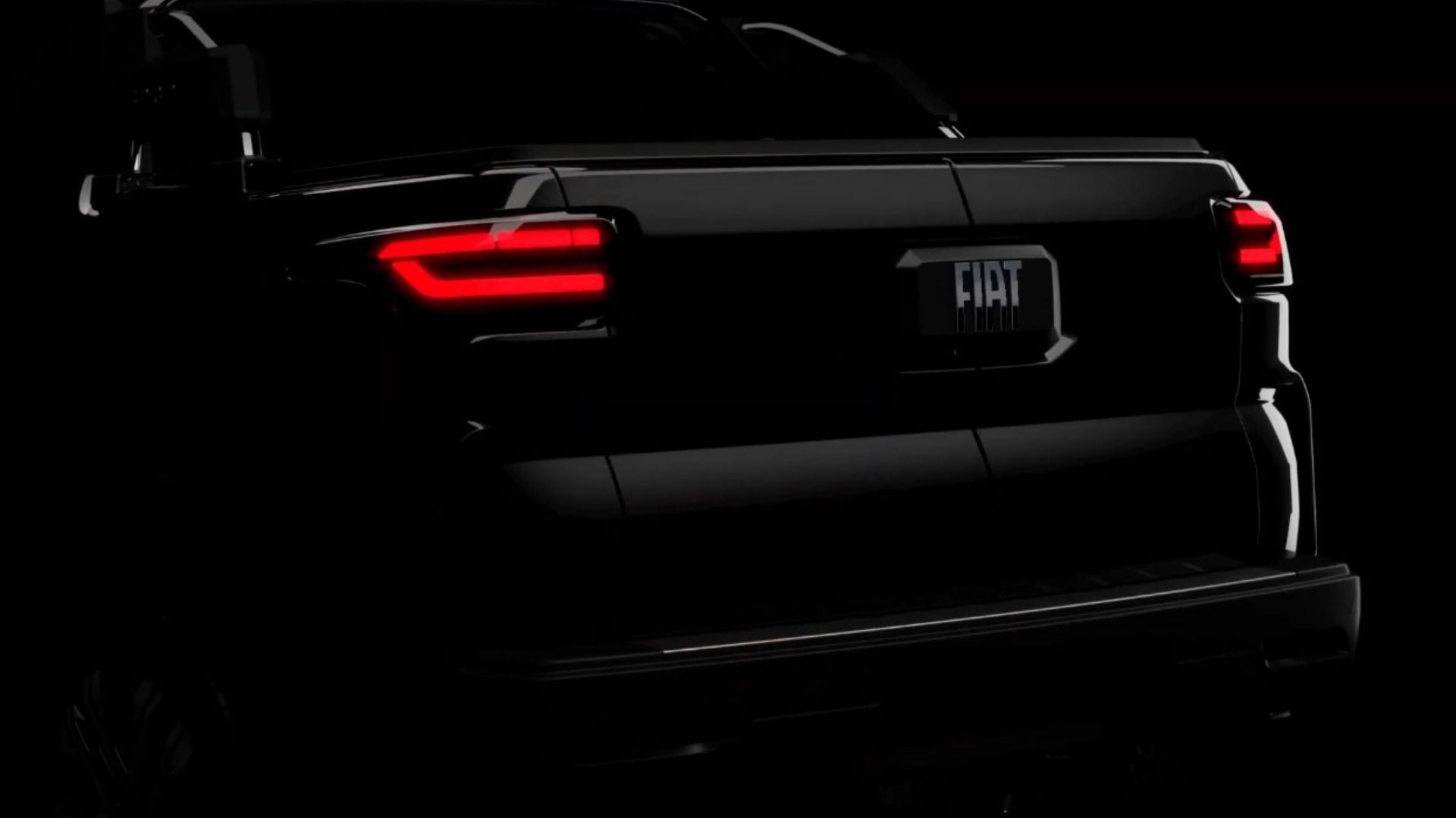 2026 Fiat Toro teaser rear