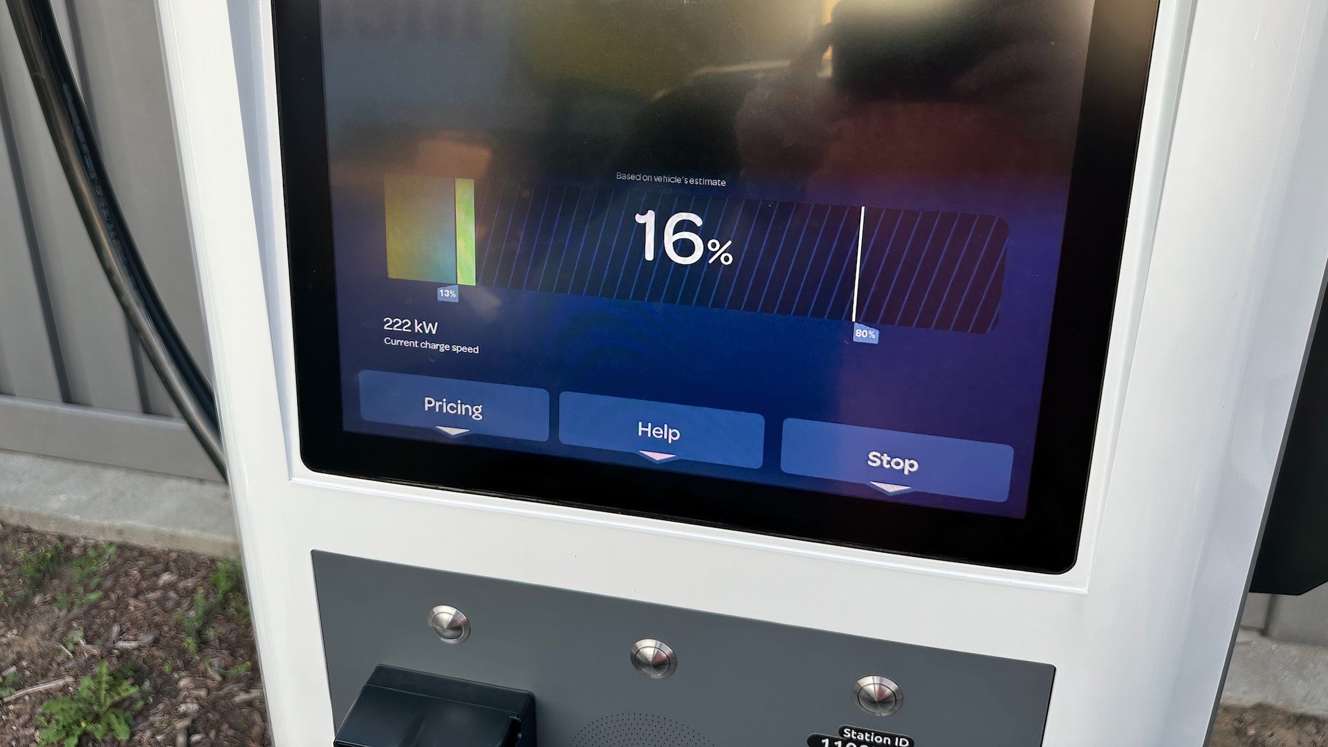 Electrify America Charger Readout
