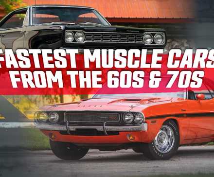 Muscle Car Types The Most Powerful Muscle Cars of Each Decade