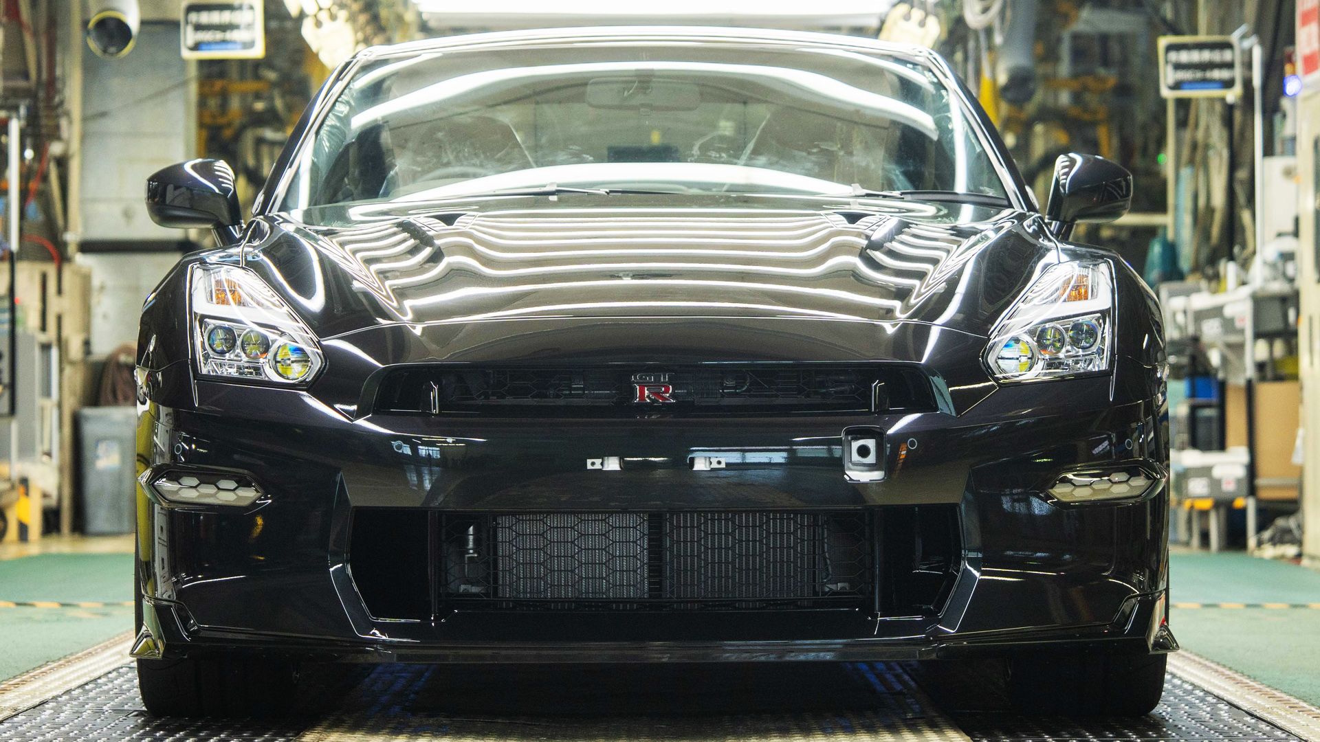 The Final R35 Nissan GT-R Rolls Off The Production Line After 18