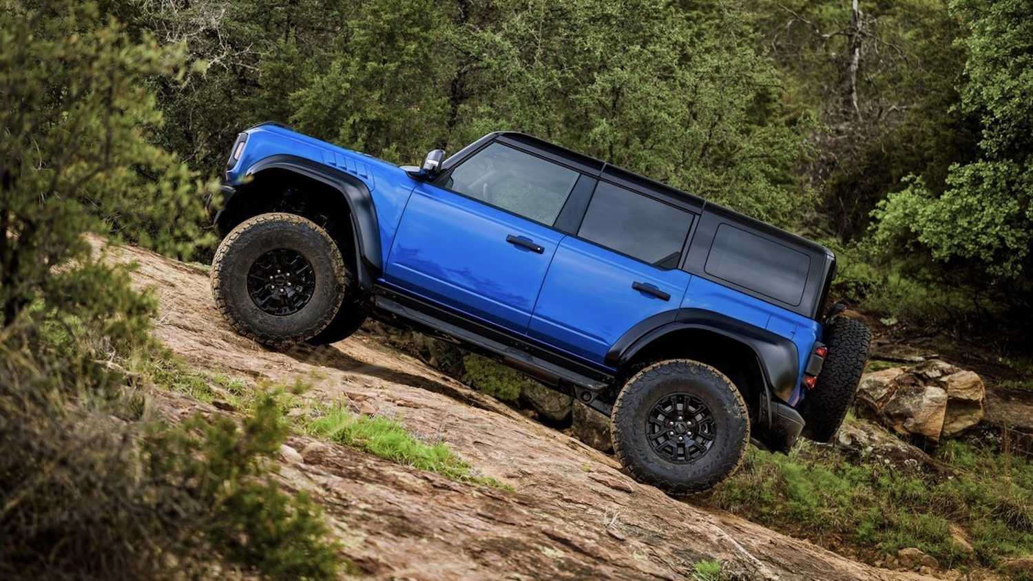 Ford Bronco Raptor 2025 года, вид сбоку