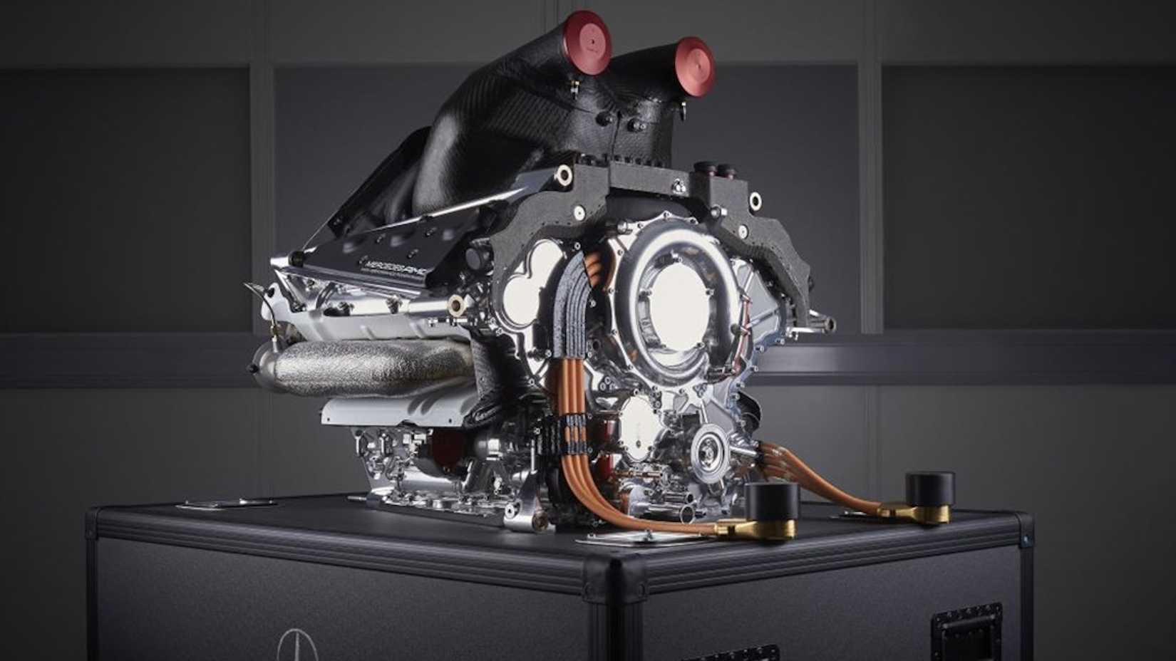 Mercedes-AMG Petronas F1 engine, front