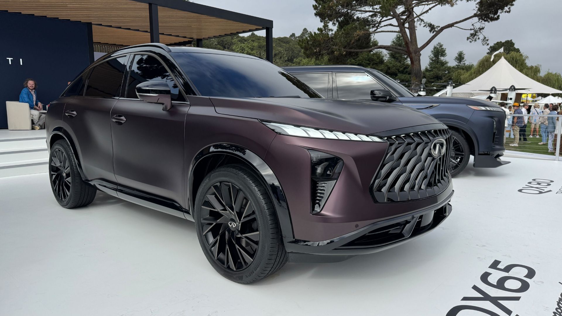 Infiniti Debuts The QX65 Monograph SUV Coupe At Monterey Car Week