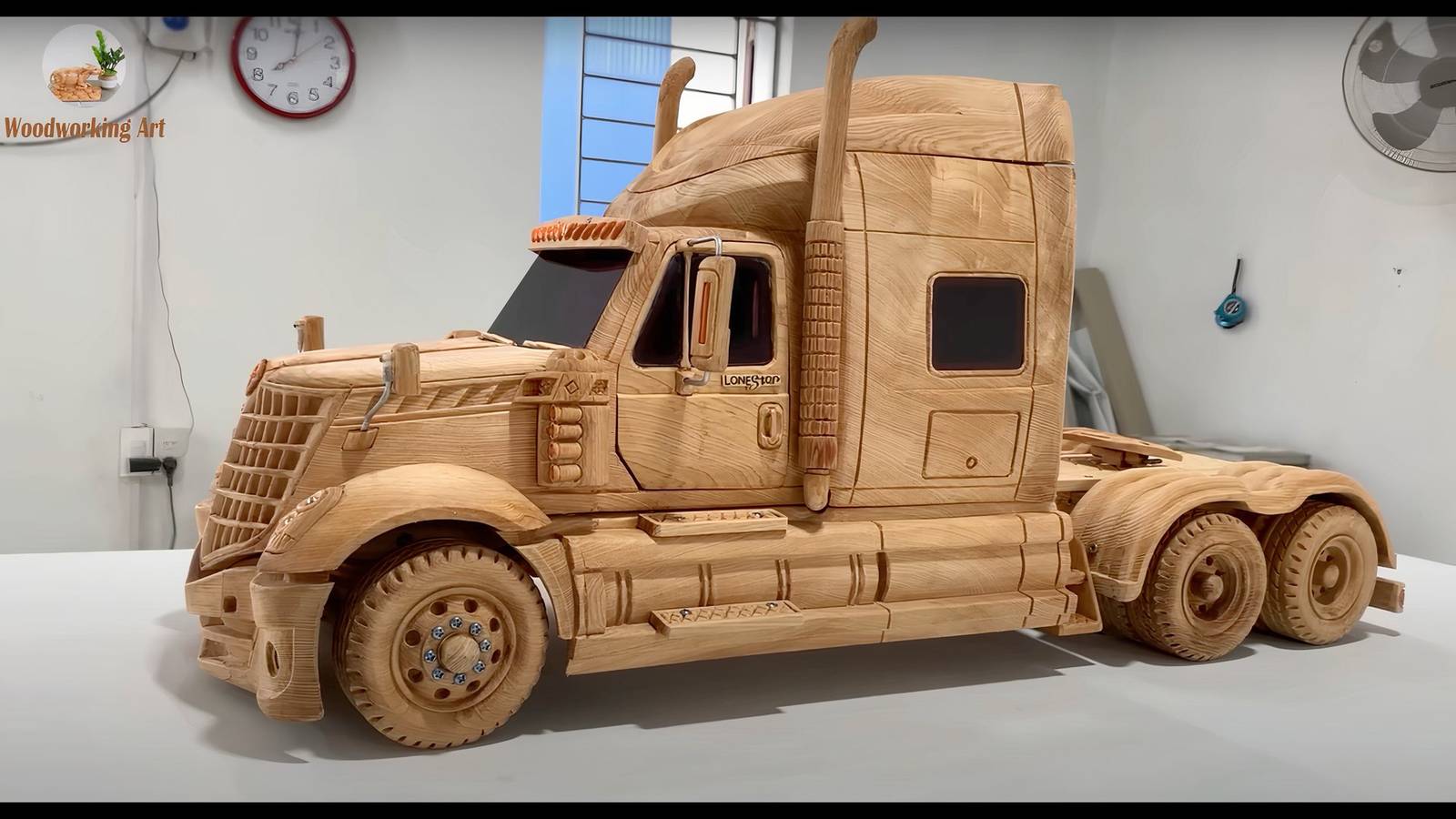 Watch This Expert Woodworker Create An Incredible Model Truck By Hand