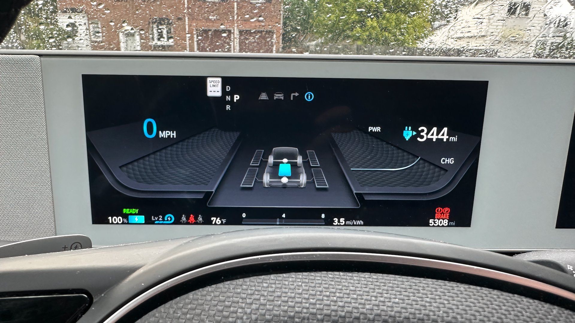 Ioniq 5 Range Estimate Screen