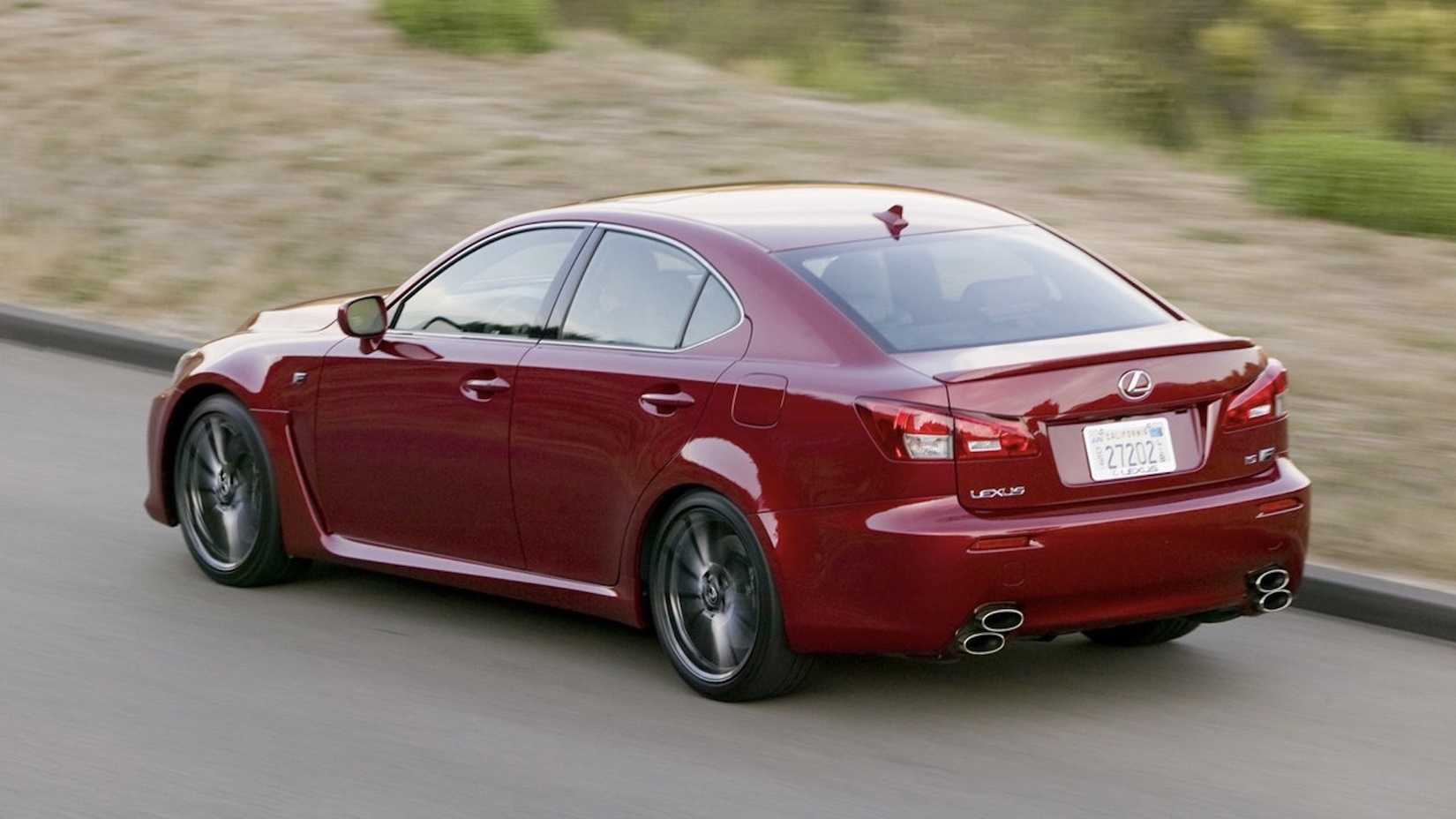 Lexus Is F Rear The Lexus IS500 Is The Only Naturally-Aspirated V8-Powered Compact ...