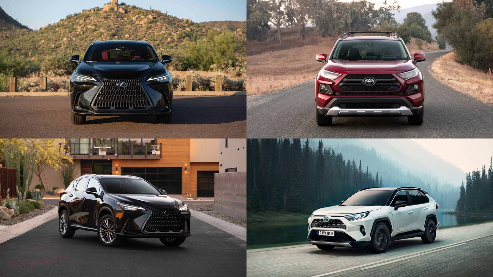 Lexus Rx Vs Rav4 Lexus NX vs. Toyota RAV4 Comparison: Which Compact SUV Is Best Value ...