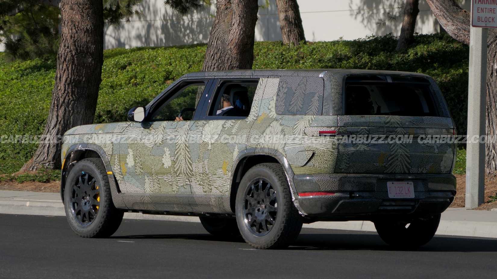 Rivian R2 Prototype Spied Testing On Roads In US