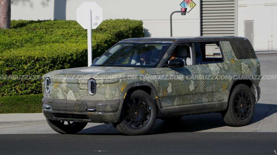 Rivian R2 Prototype Spied Testing On Roads In US
