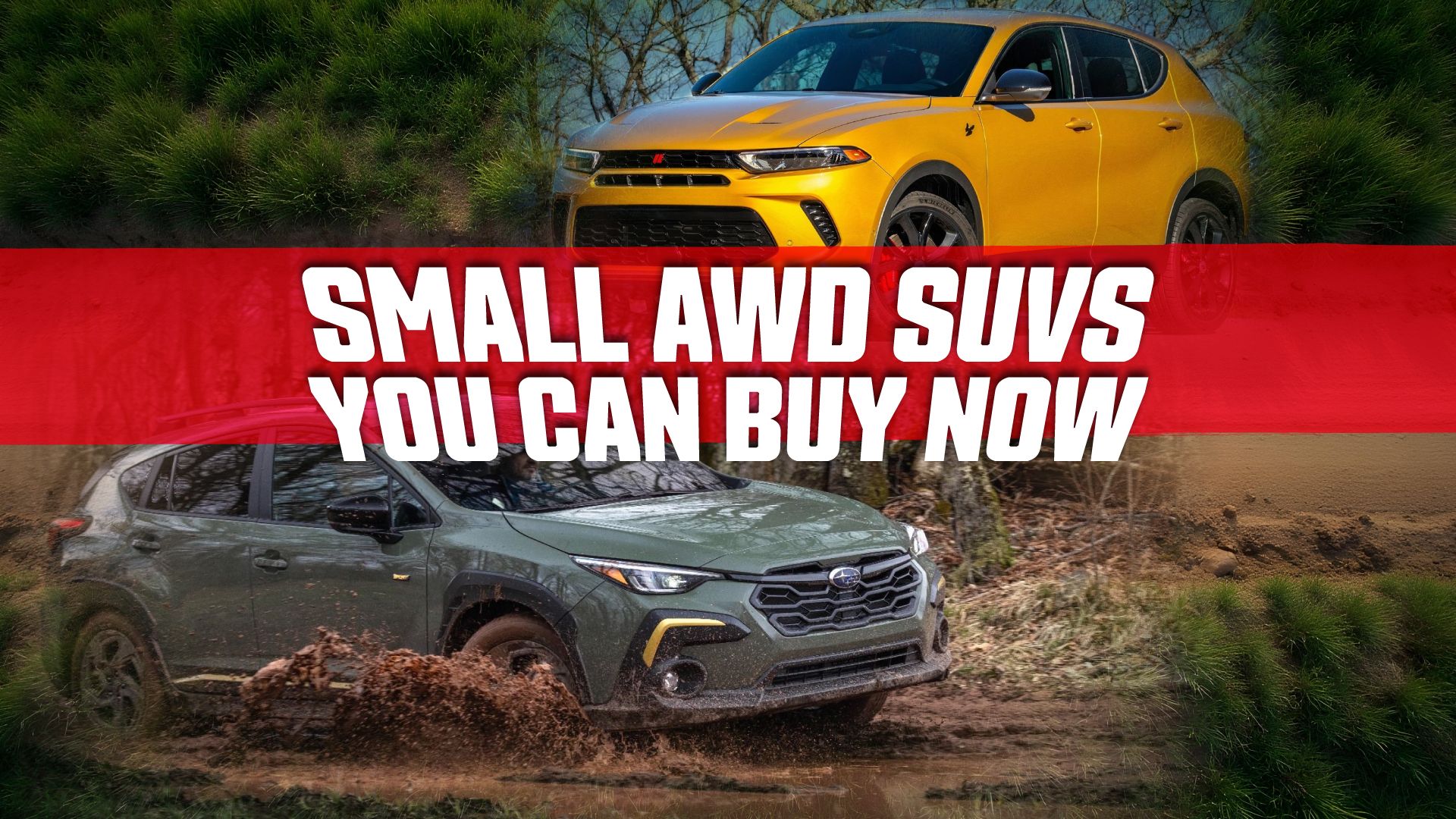 Small AWD SUV Models You Can Buy For Under $45K In 2025