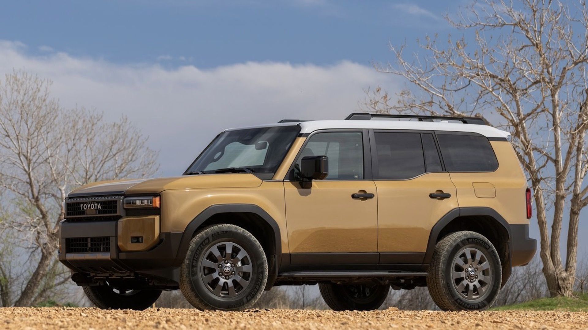 Toyota Land Cruiser 2024, вид сбоку