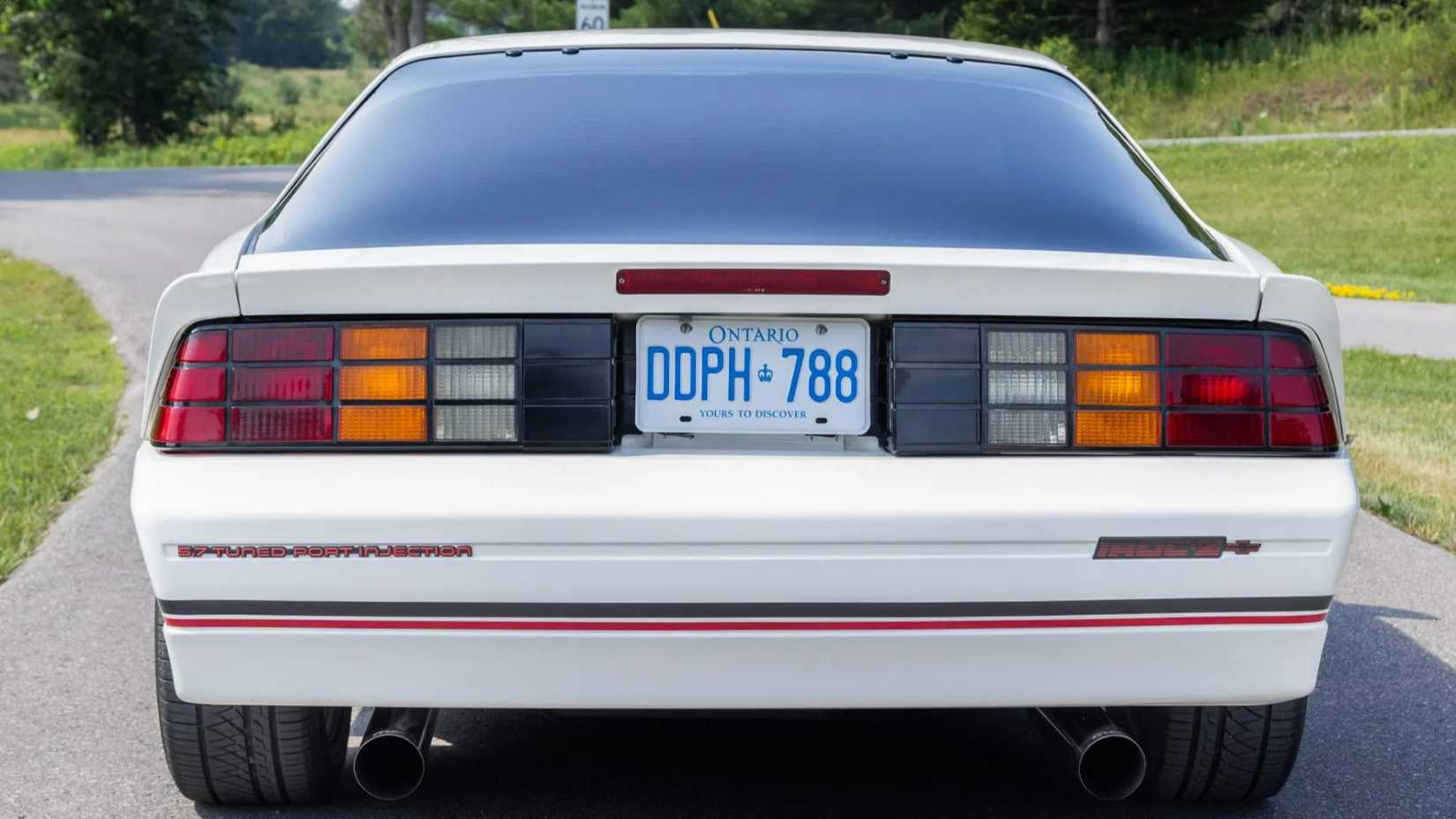 Iroc Z Rear Chevrolet Camaro IROC-Z: The Classic Pony Car With Racing Pedigree