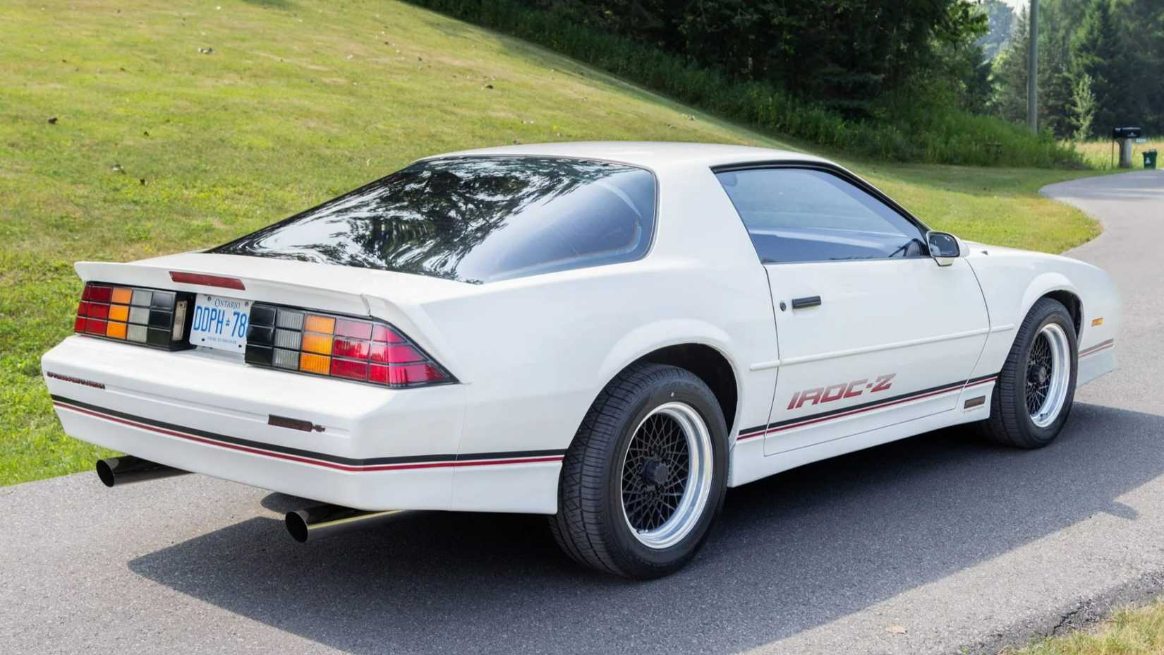 Iroc Z Rear Chevrolet Camaro IROC-Z: The Classic Pony Car With Racing Pedigree