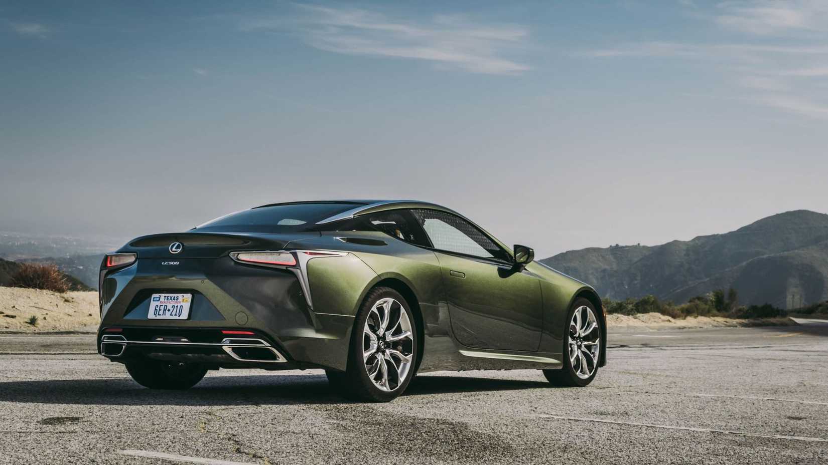 Lexus Lc Rear End Lexus Confirms The End Of Its Last V8 Model