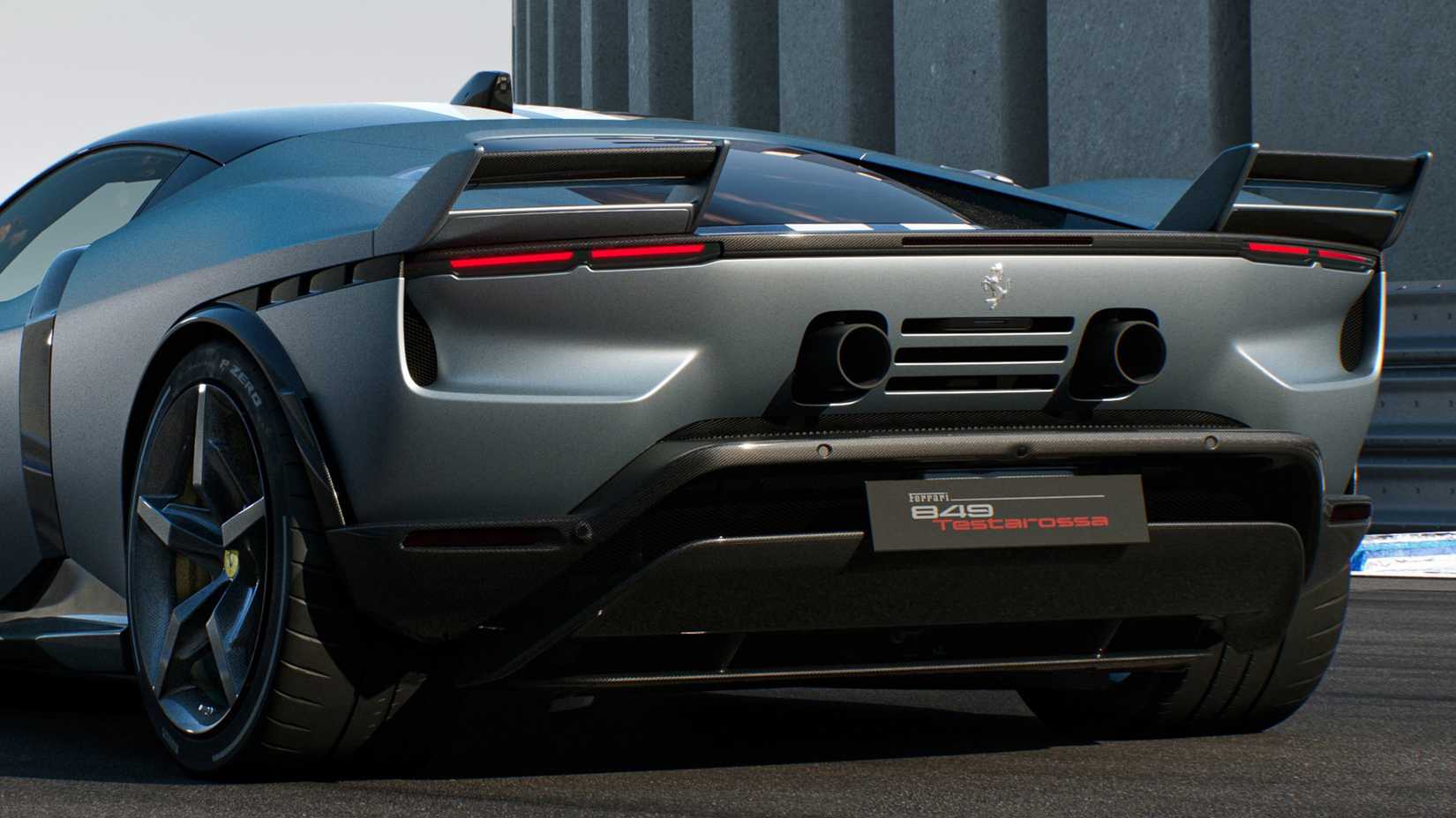 Ferrari 849 Testarossa Has Interesting Aerodynamics. Here's How It All ...