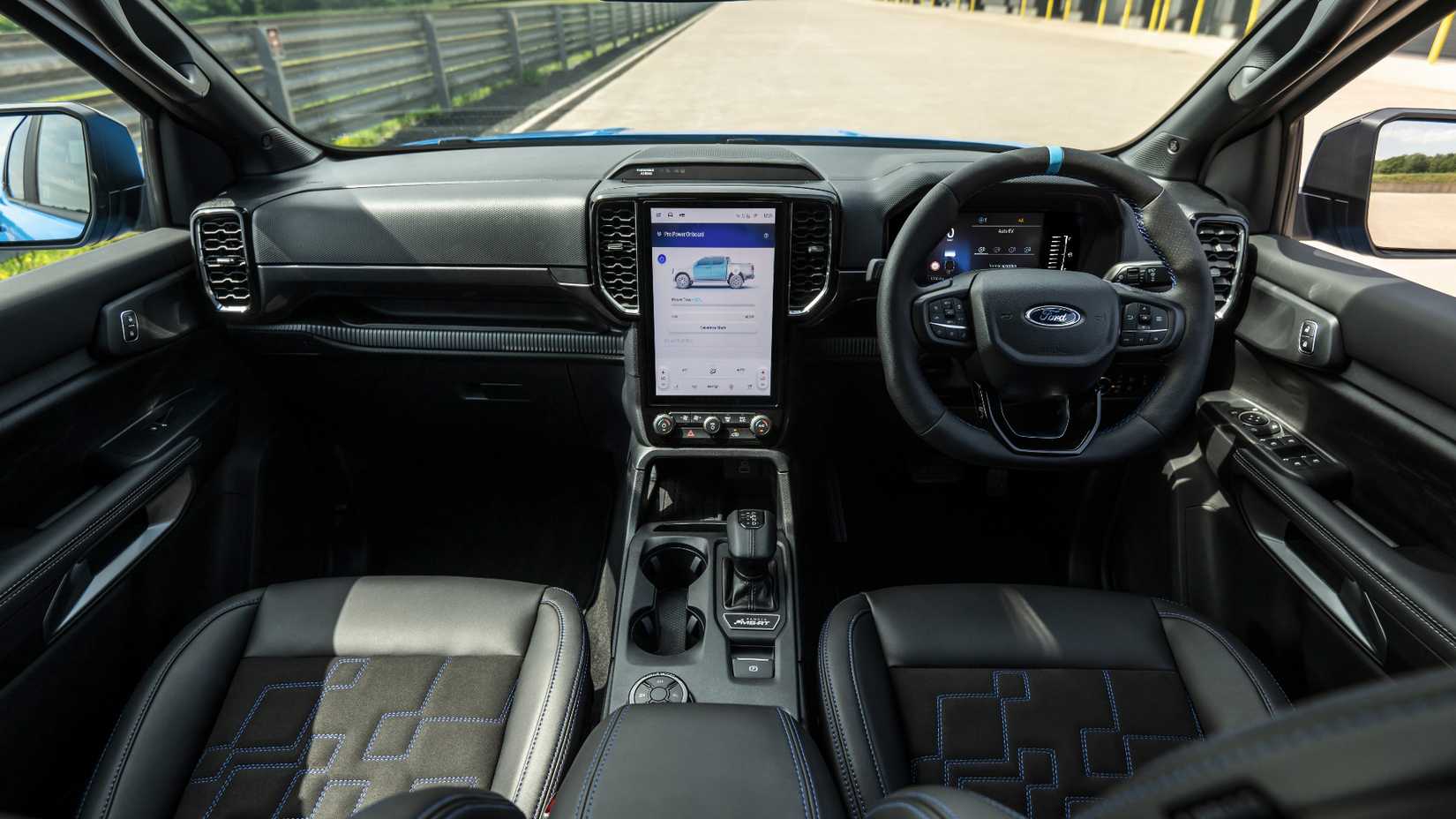 2025 Ford Ranger MS-RT dashboard