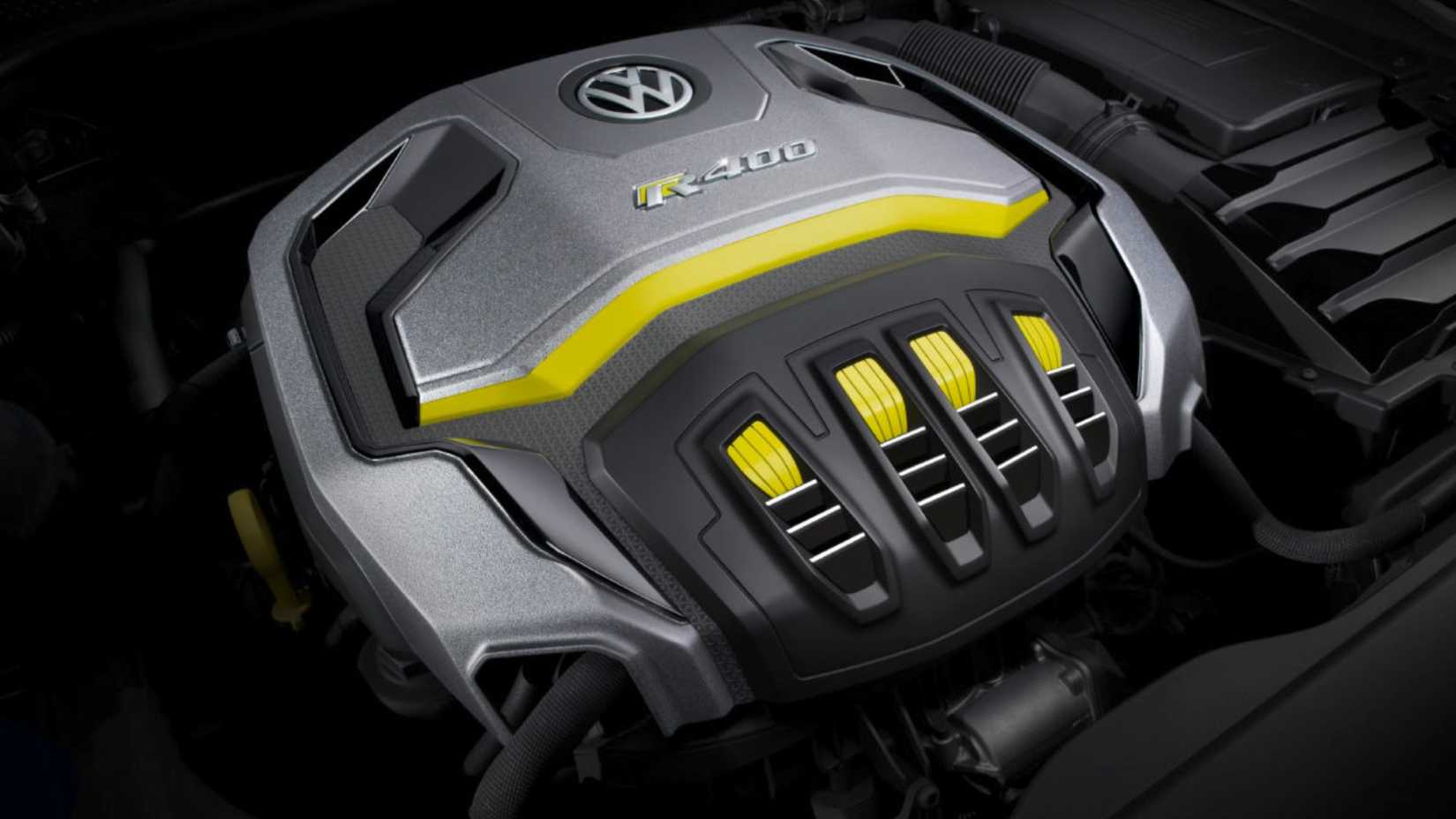 2014 Volkswagen Golf R400 engine