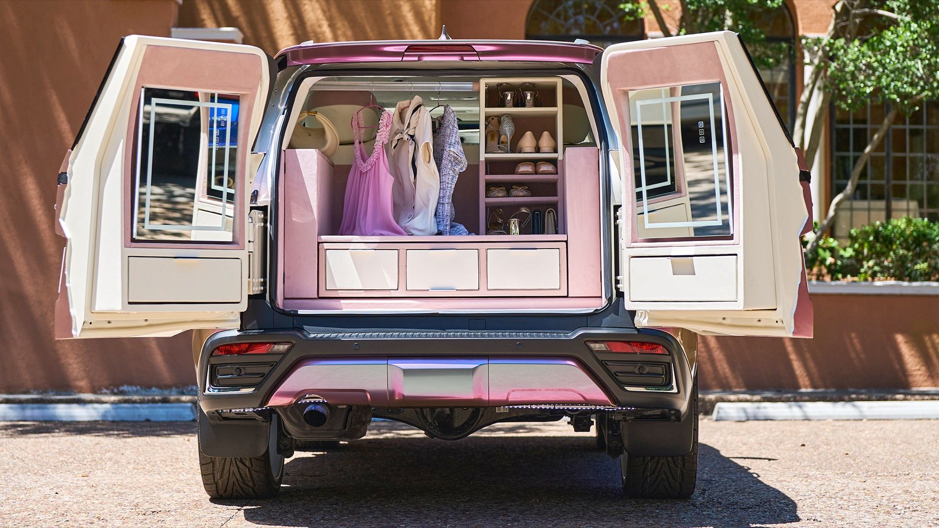 Lexus LX Glam Concept Turns The Big SUV Into A Mobile Beauty Salon