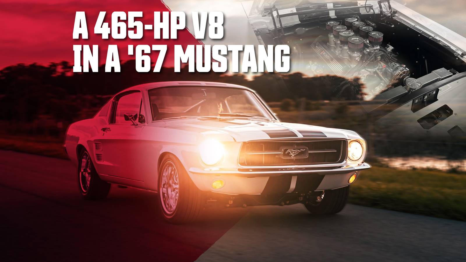 347 Roush Driven: ECD Auto Design Ford Mustang Project 67 Ghost