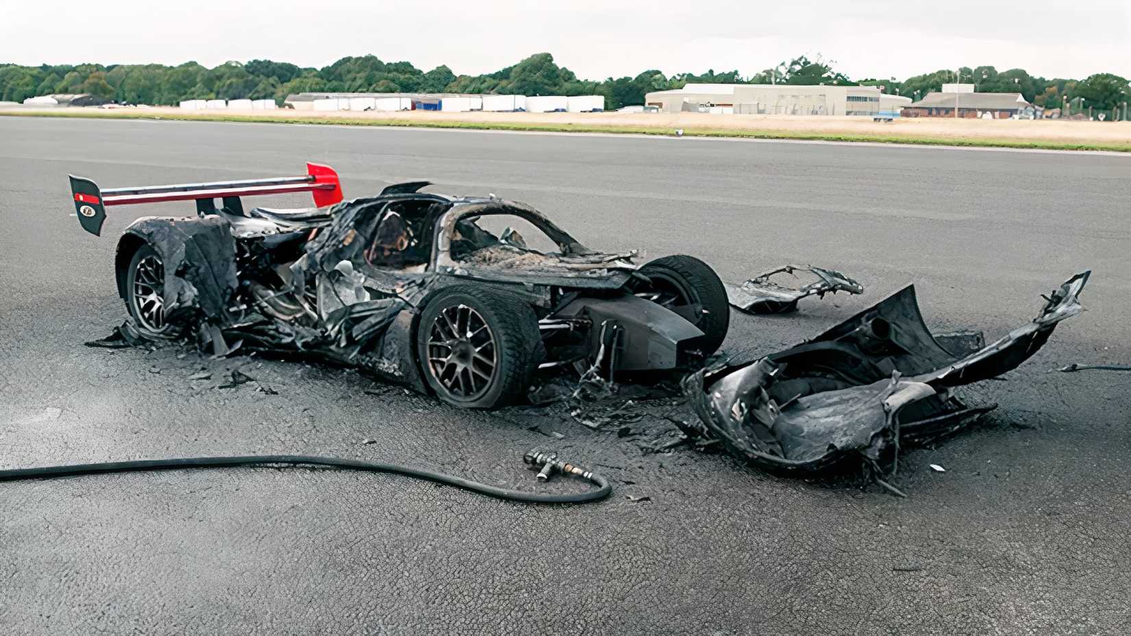 Mazda Furai Burned out Top Gear 