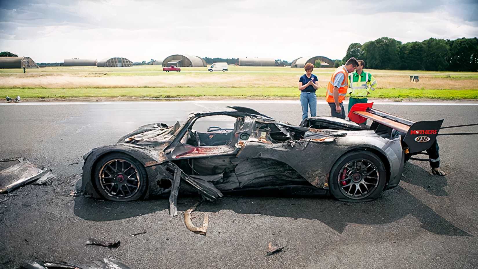 Mazda Furai Burned out Top Gear