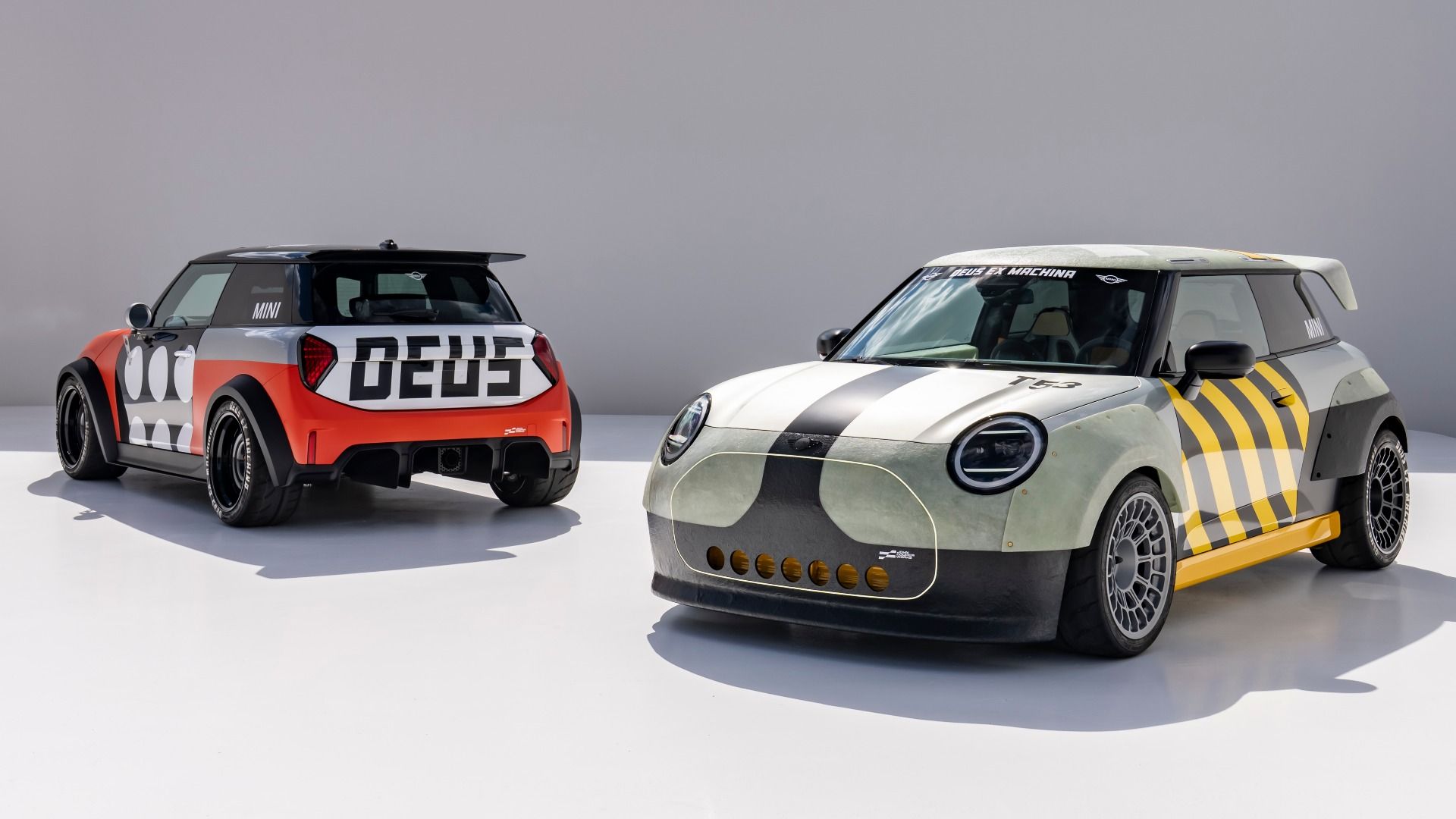 You Can't Buy These Colorful Custom Mini Coopers. But You Might Be Able To Wear Them