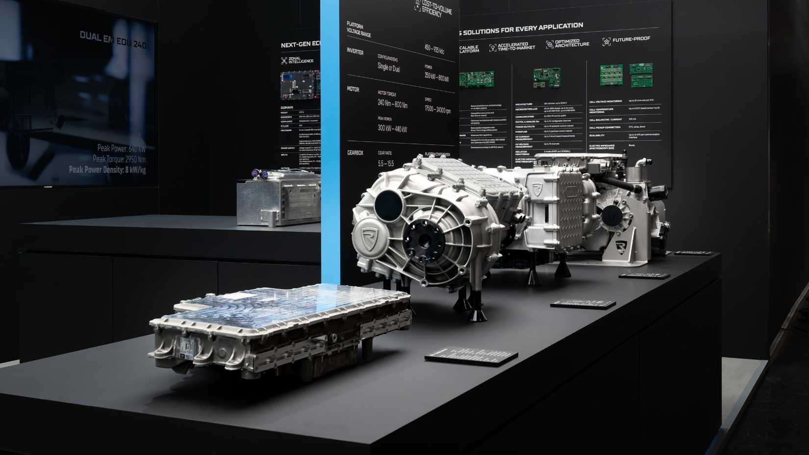 Modified Rimac Rimac Shows Off New Batteries And High-Torque Motors At IAA Mobility Show