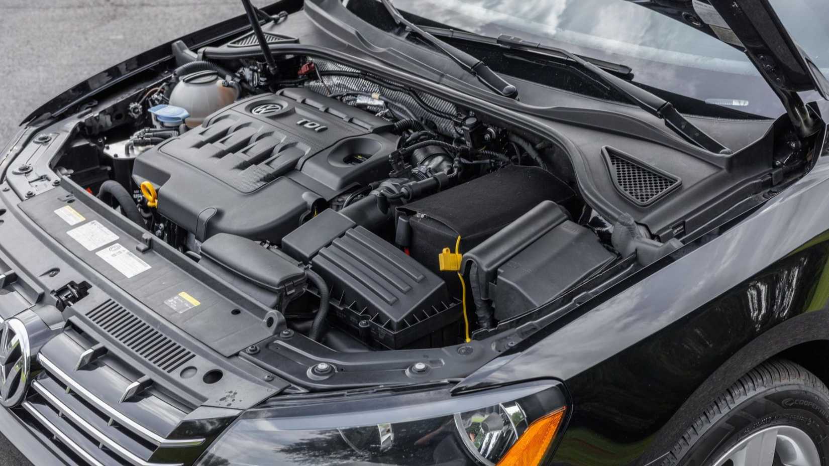 2015 Volkswagen Passat TDI engine