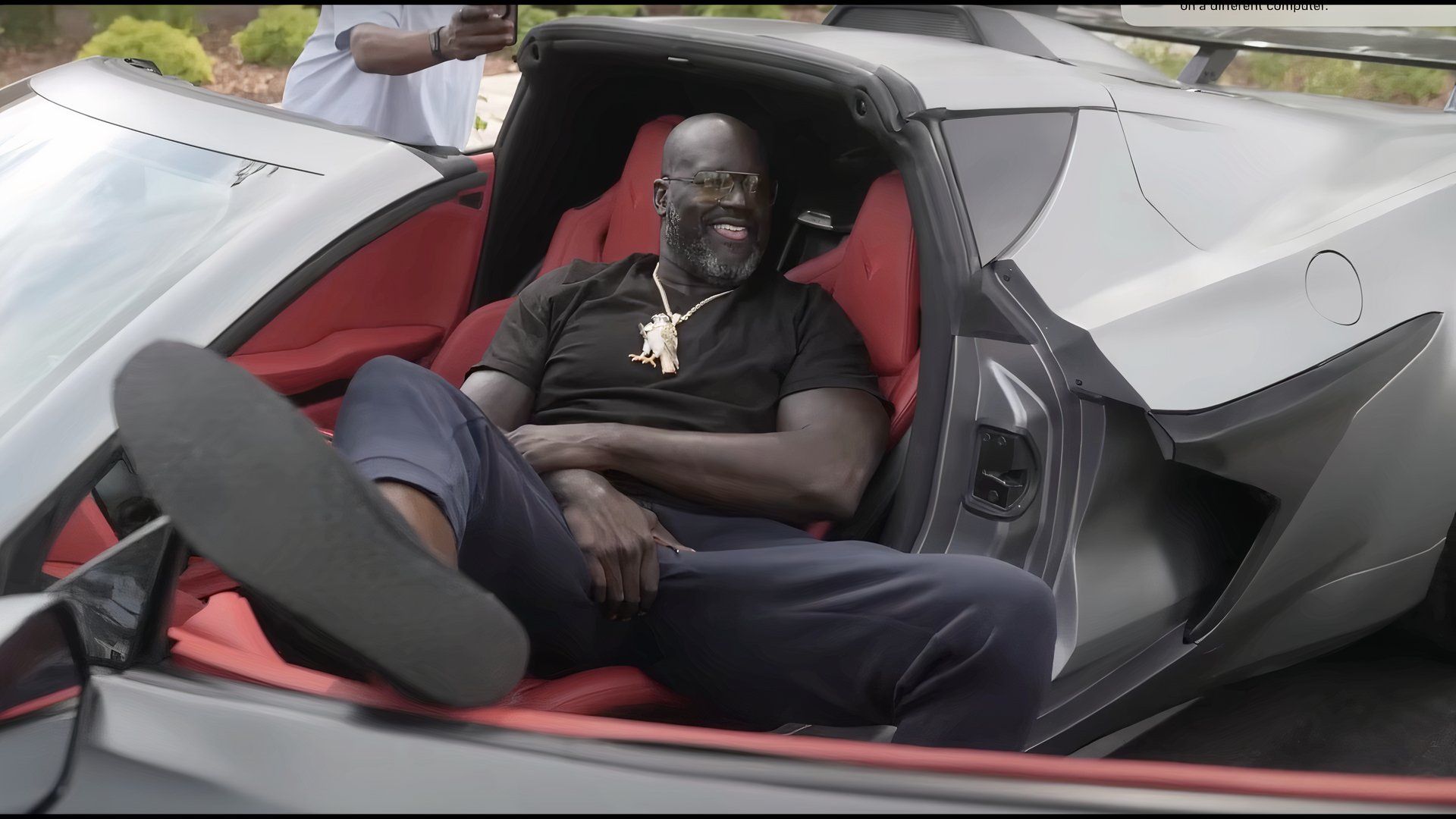 This Corvette Z06 Was Stretched 20 Inches For Shaquille O'Neal To Fit