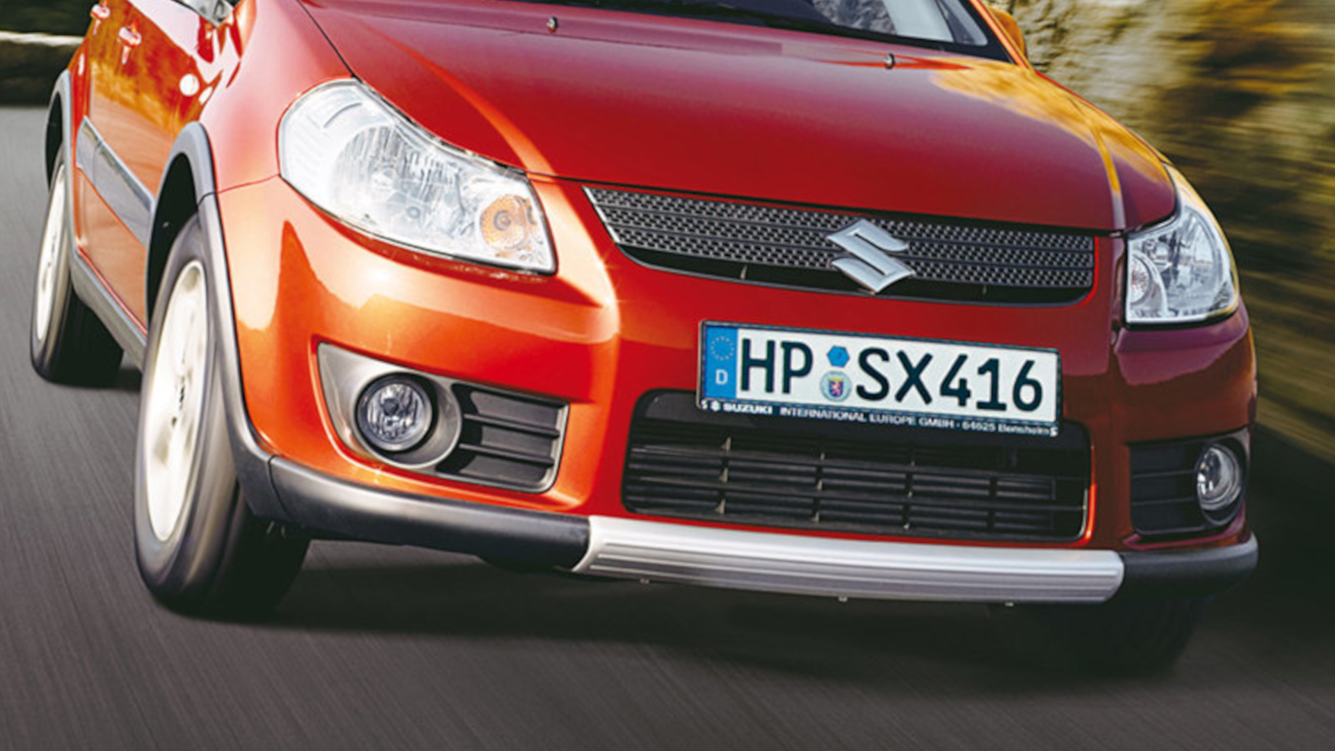 The Suzuki SX4 Is A Little Crossover And Has A Rallying Connection