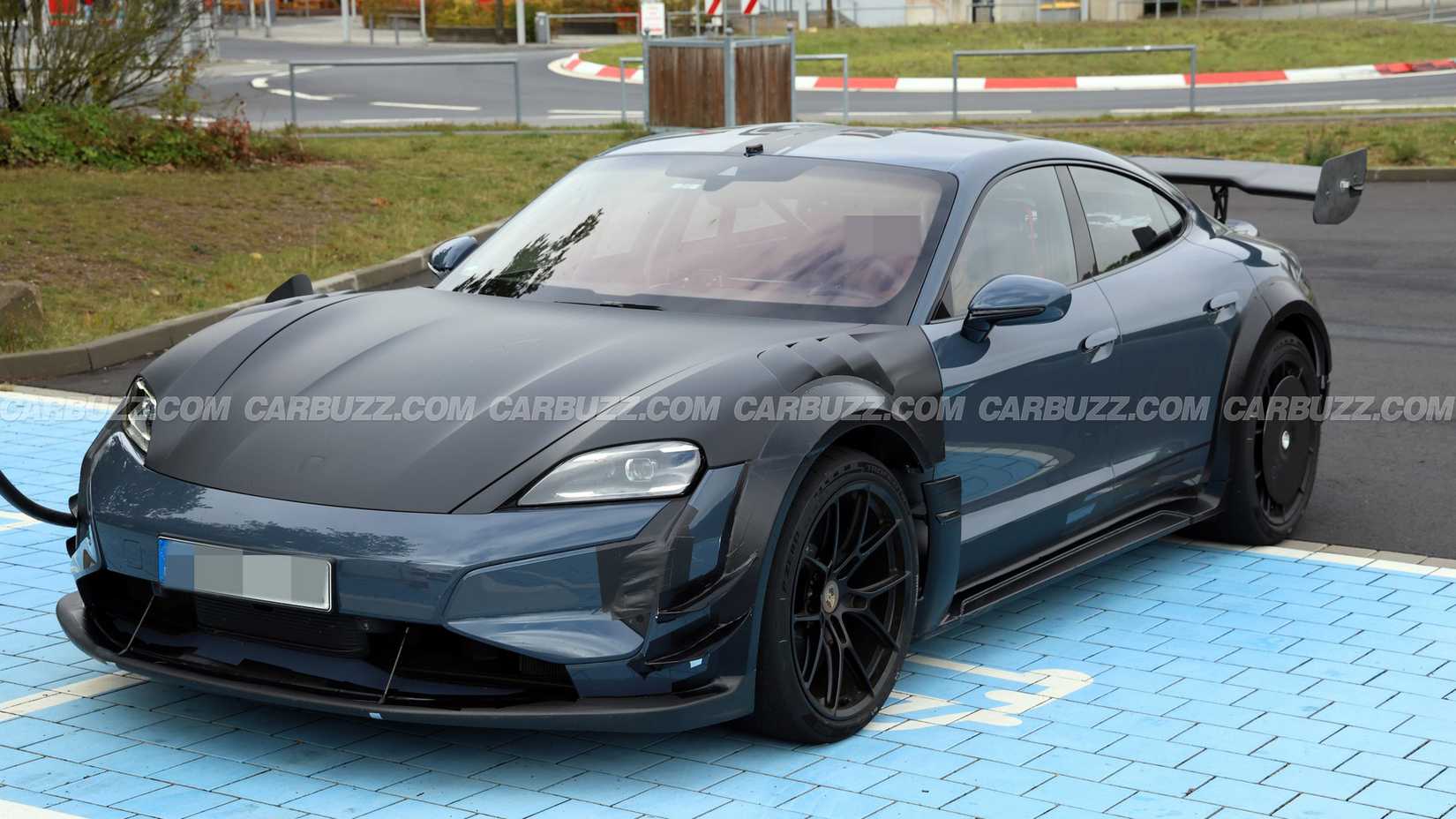 New Porsche Taycan Turbo GT RS Spy Shots Give Us Our Best Look Yet new-porsche-taycan-turbo-gt-rs-spy-shots-give-us-our-best-look-yet