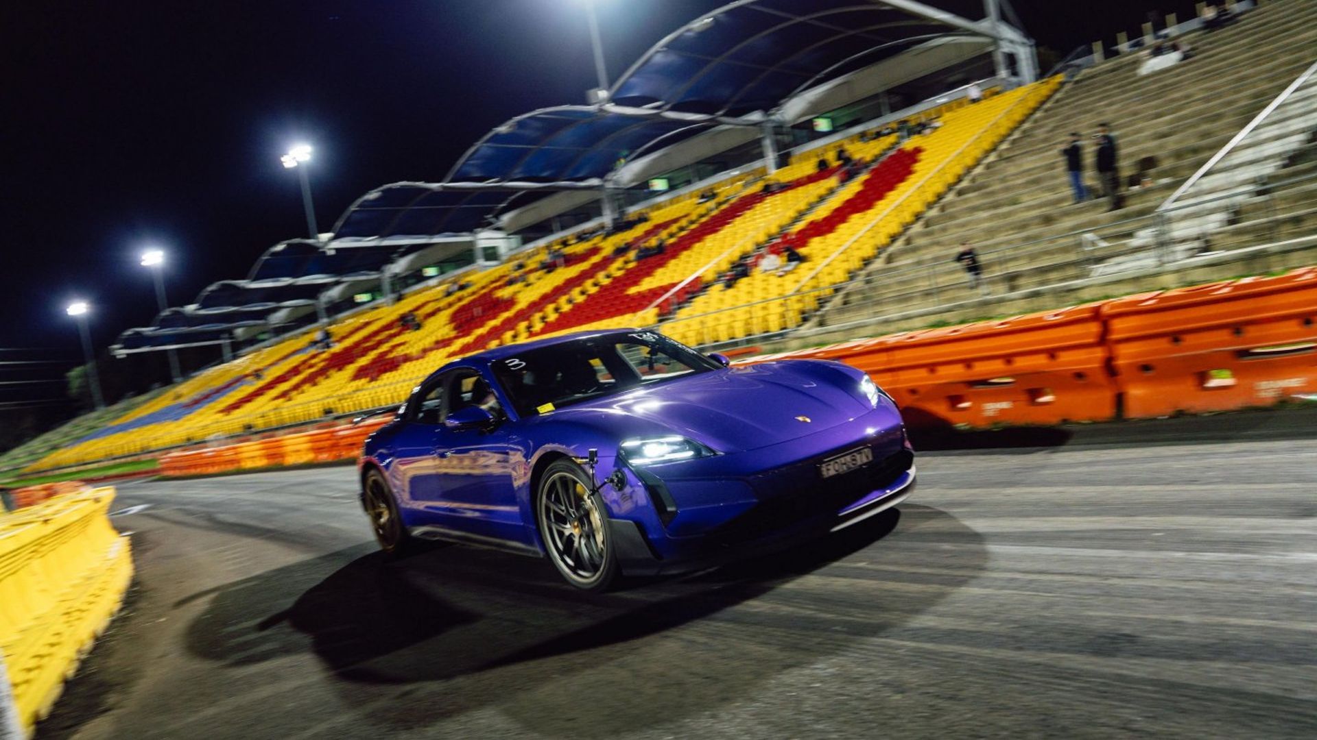 Porsche Taycan Turbo Is So Fast It'll Get You Banned From The Drag Strip
