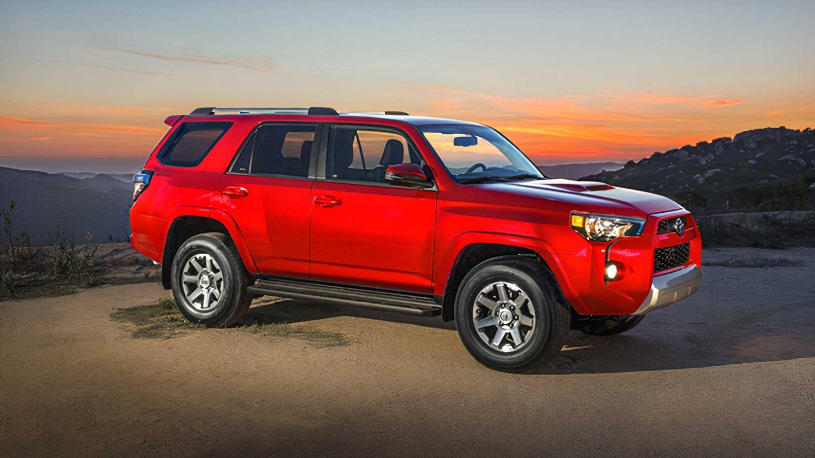 Red 2018 Toyota 4Runner TRD Off-Road Premium-2