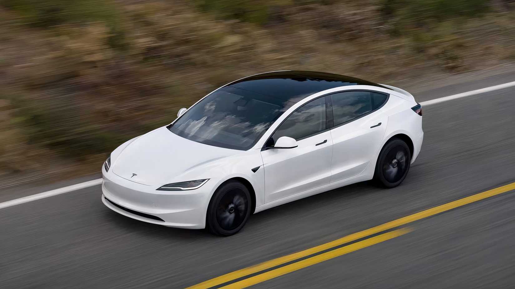 2026 Tesla Model 3 Standard front 3/4