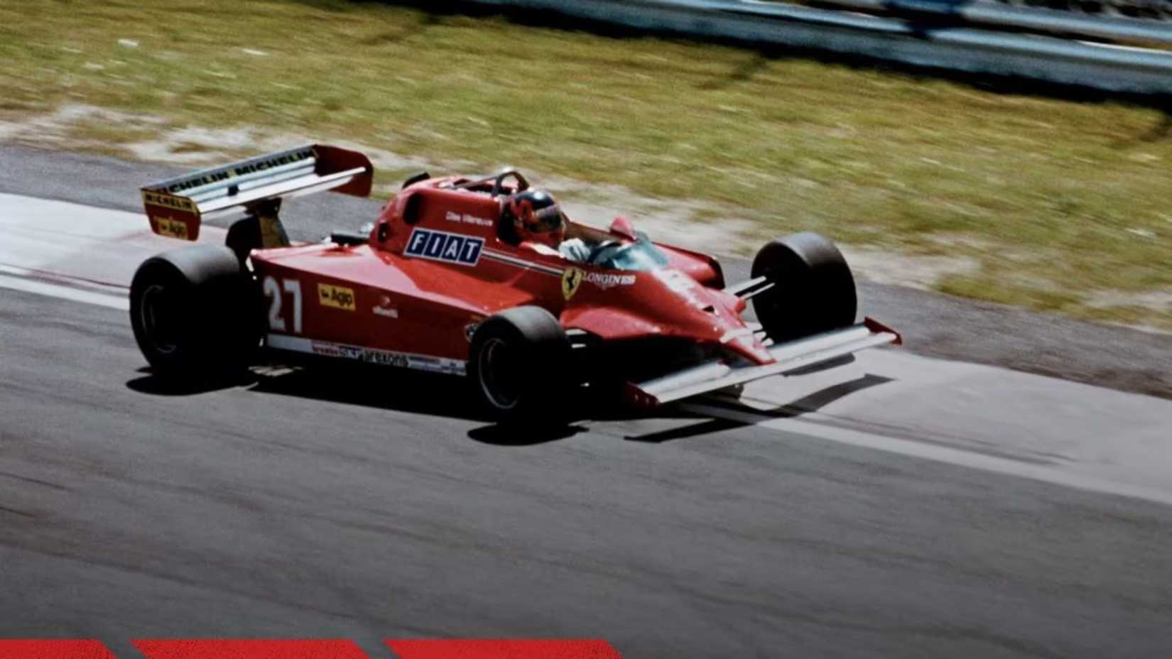 1980 Ferrari 126 CK during race
