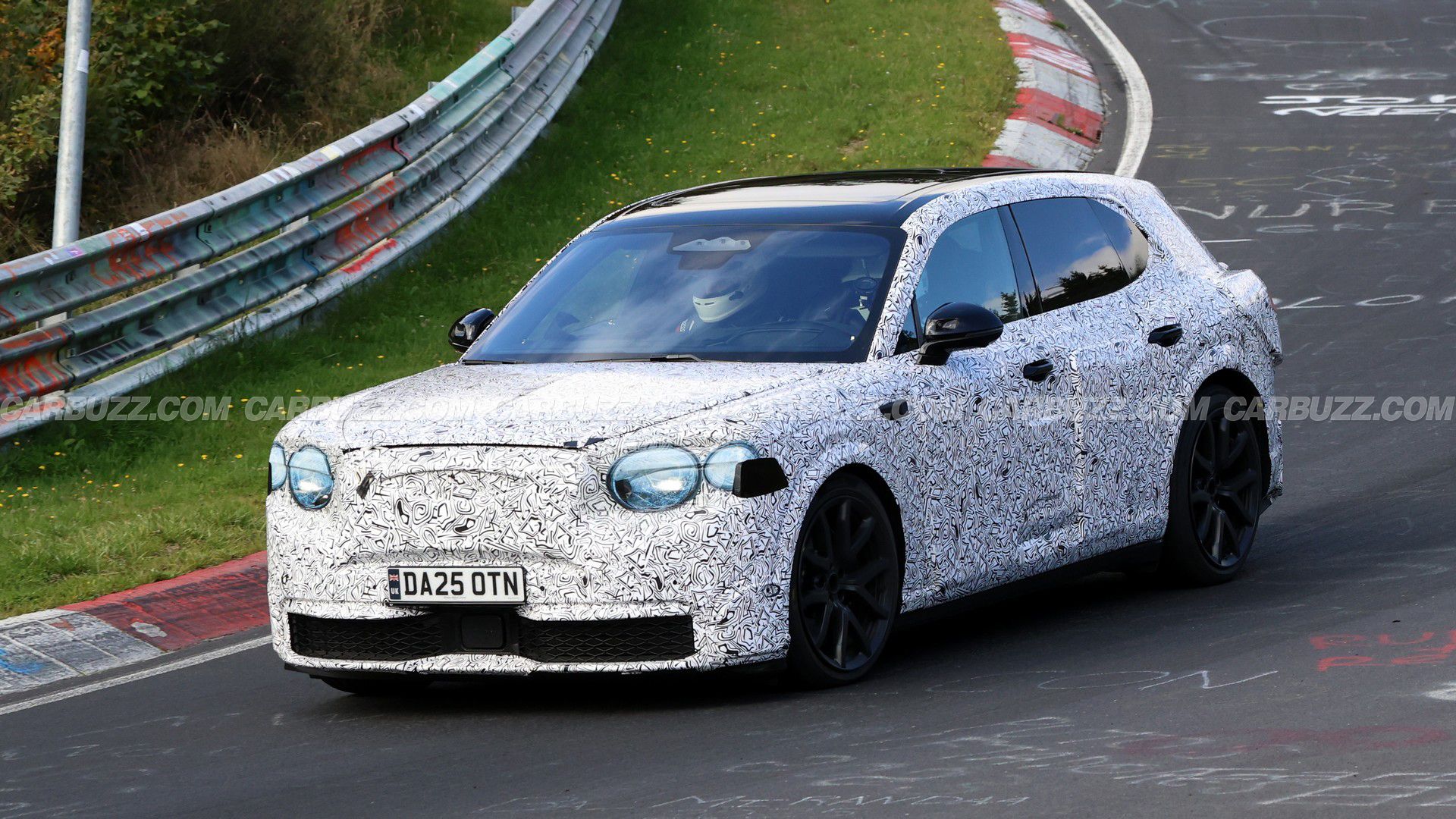 Bentley's Smaller Electric SUV Spied Testing In Near-Production Form