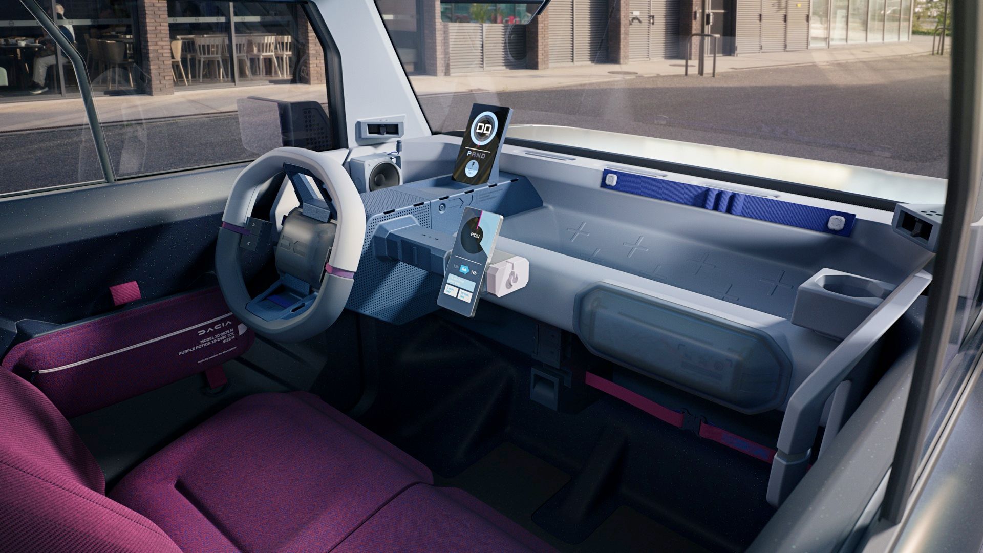 Dacia Hipster Concept Is A Tiny New Four-Seat City EV, image size:1500x844