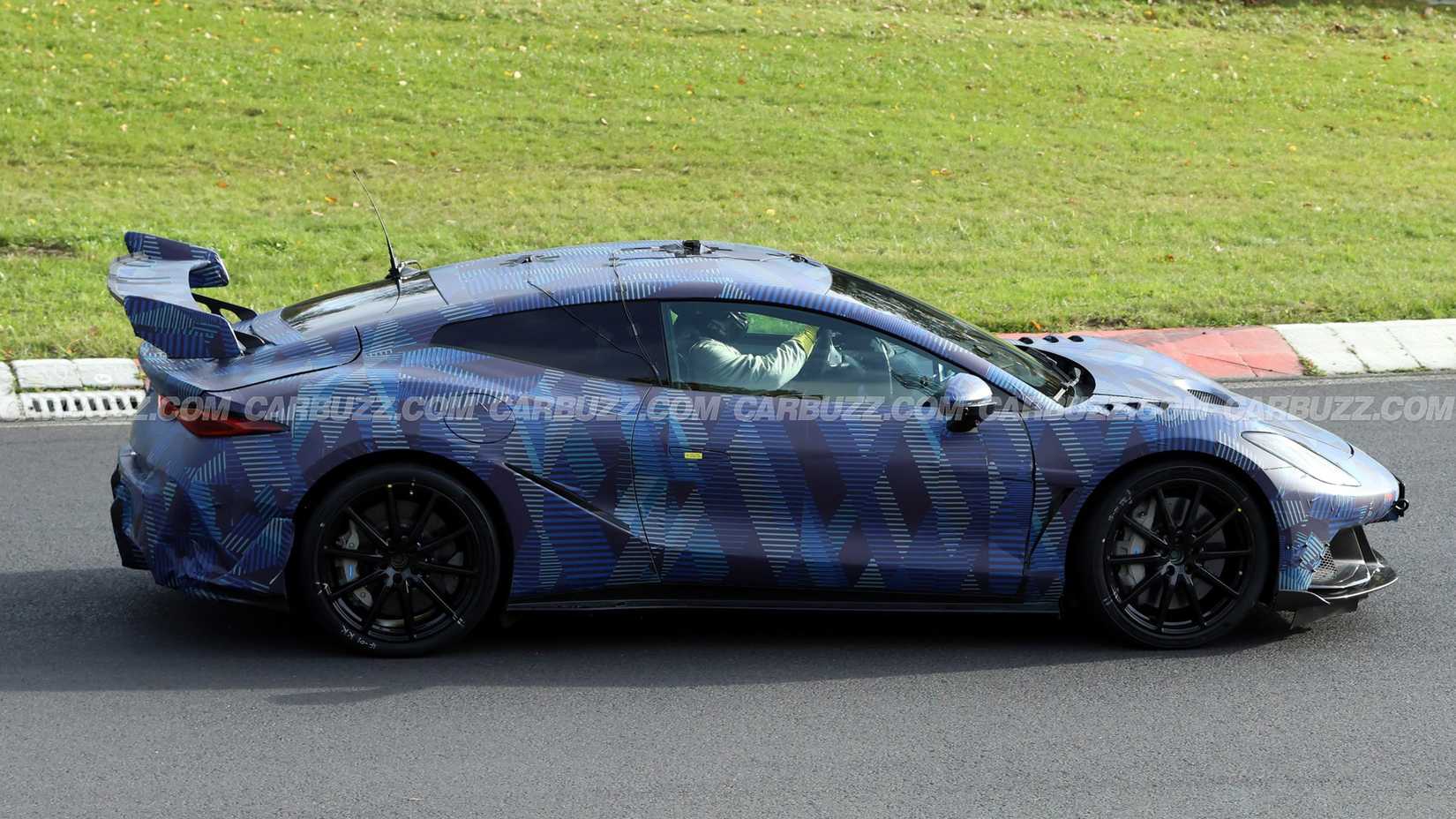 Denza Z Rear China's BYD Is Testing Its Denza Z Sports Car Hard At The Nurburgring