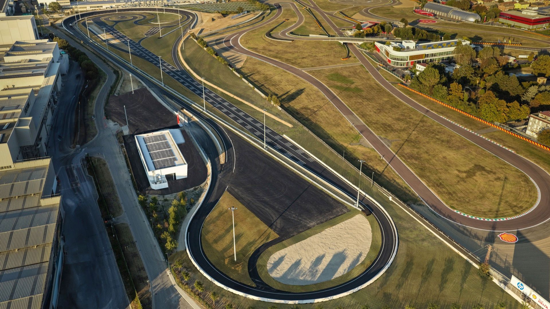 Ferrari expands iconic Fiorano test track with new E-Vortex section