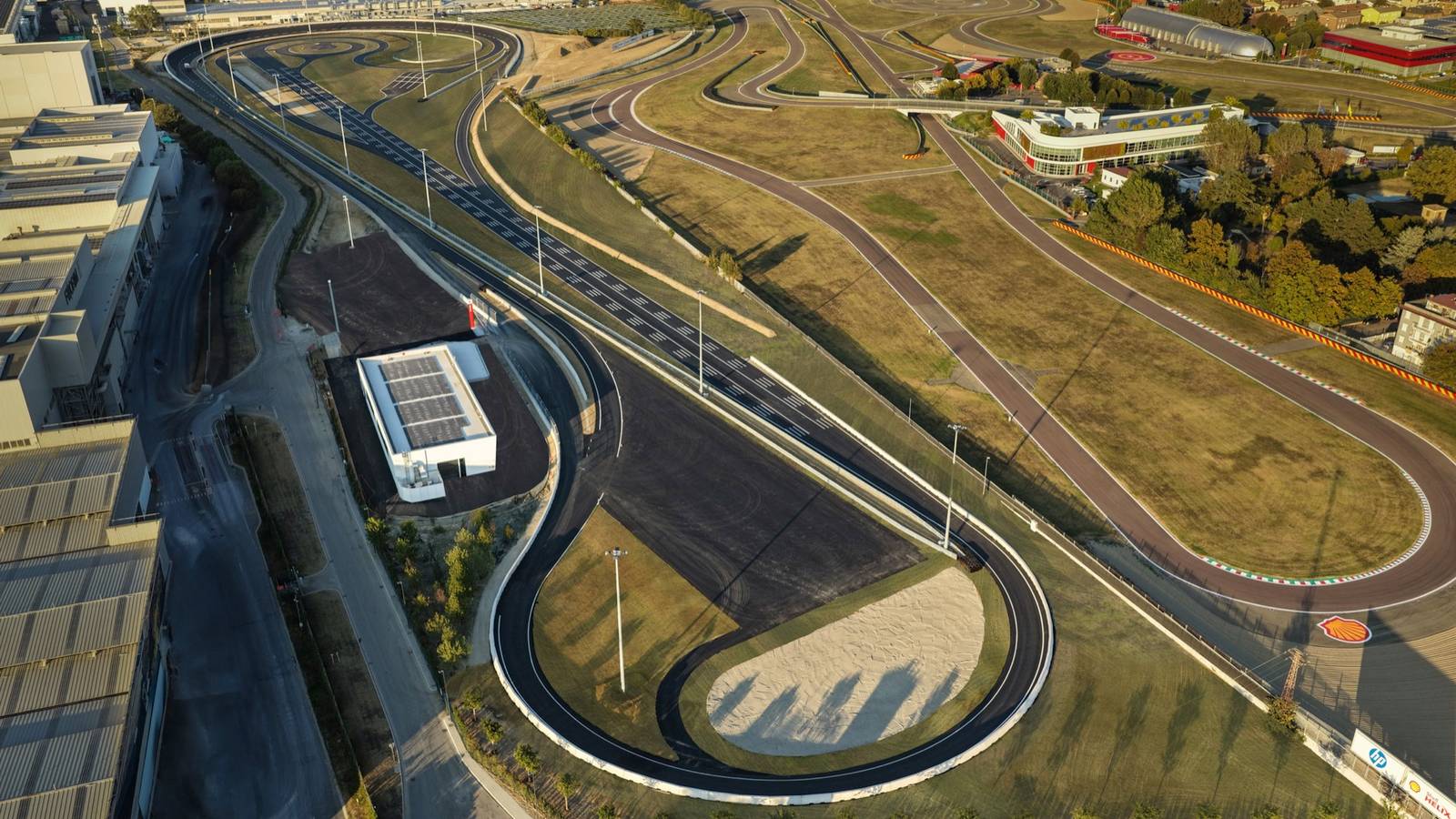 Ferrari Rooftop Racetrack Ferrari Expands Iconic Fiorano Test Track With New E-Vortex Section