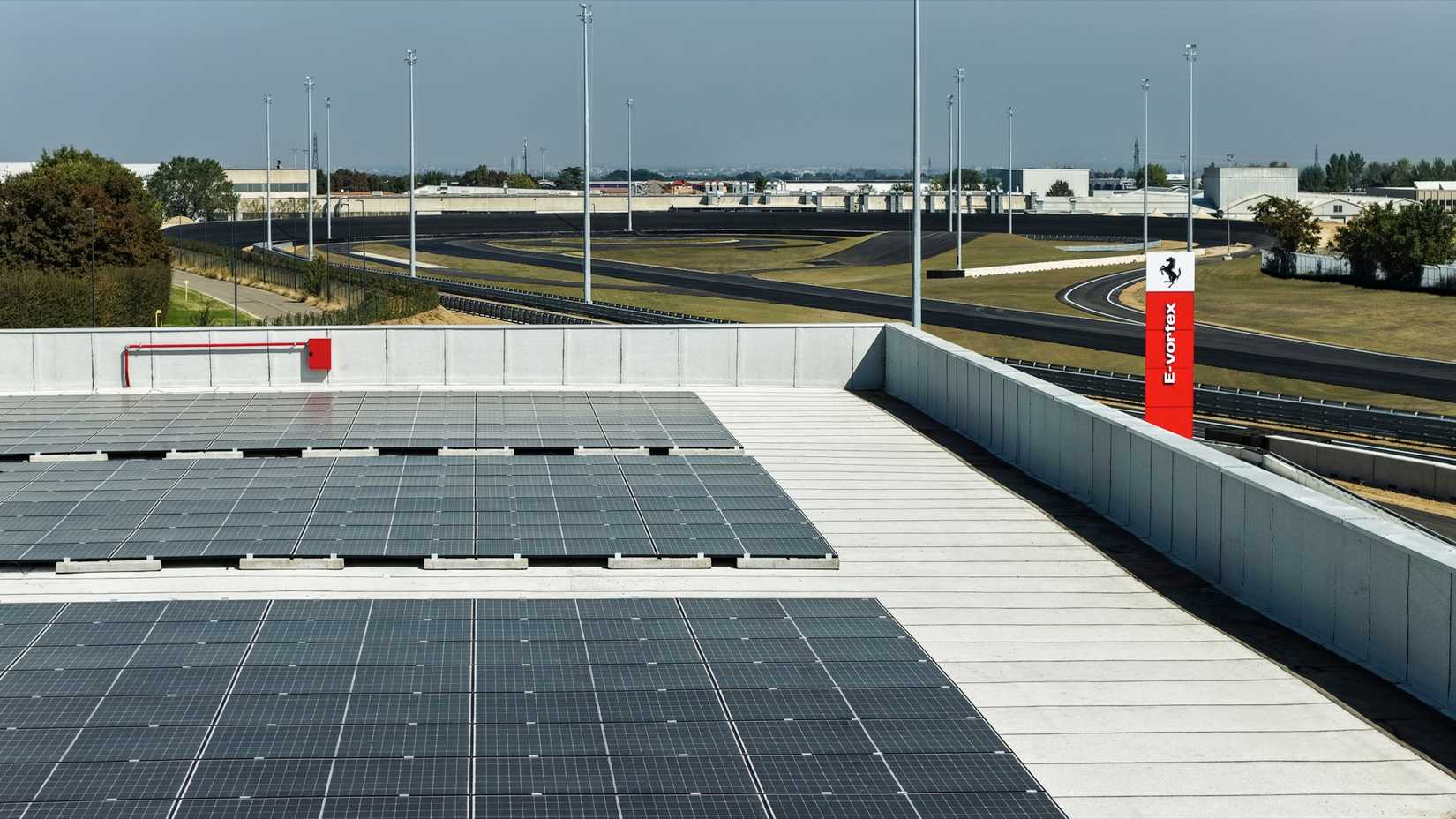 Ferrari Rooftop Racetrack Ferrari Expands Iconic Fiorano Test Track With New E-Vortex Section