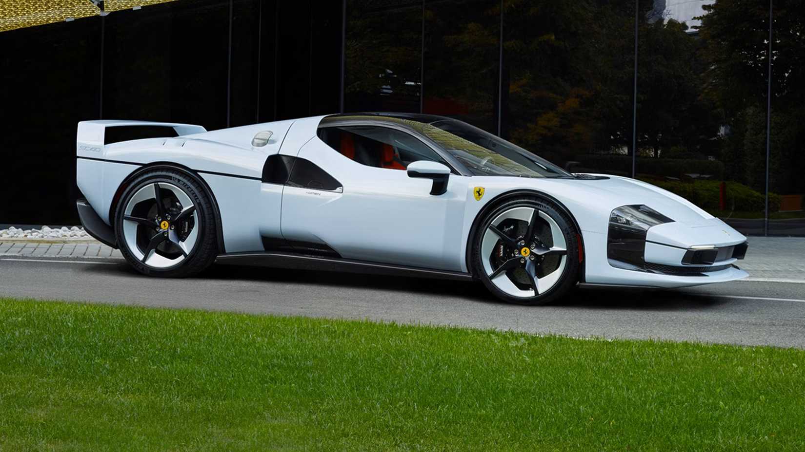 The Ferrari SC40 Is A One-Off Special Tribute To The F40 Supercar